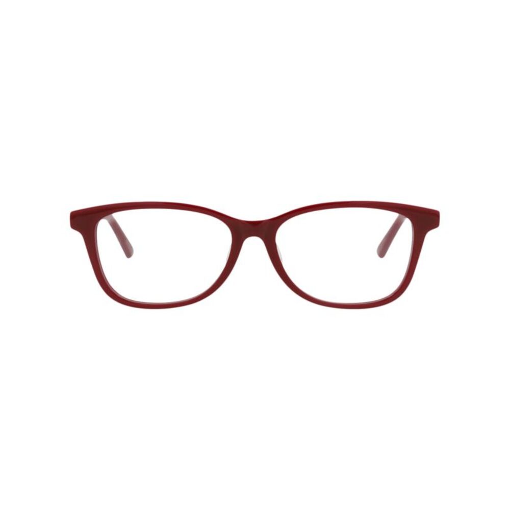Bottega Veneta Square-Frame Acetate Optical Frames Red Womens